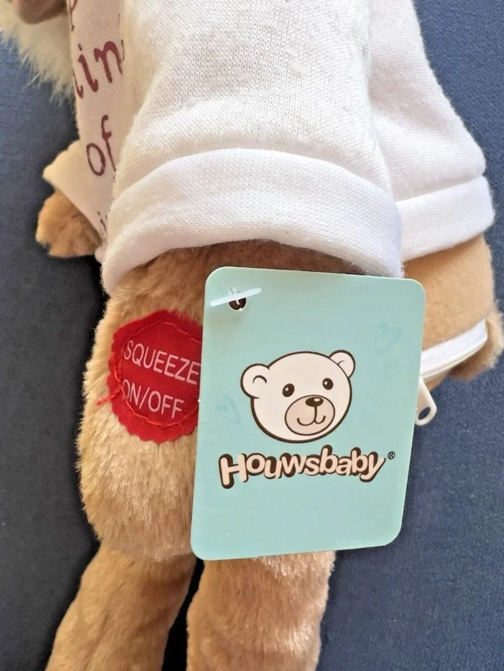 Animated Musical Bear Plush Pearls Wisdom Sings “That’s What Friends Are For”